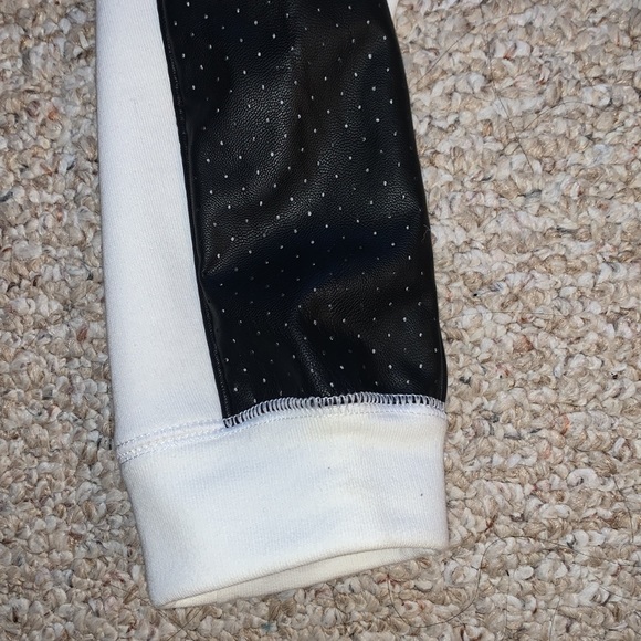 Nike NSW nocta fleece tech white jogger pants pleather 749128 Nikelab - Picture 8 of 9